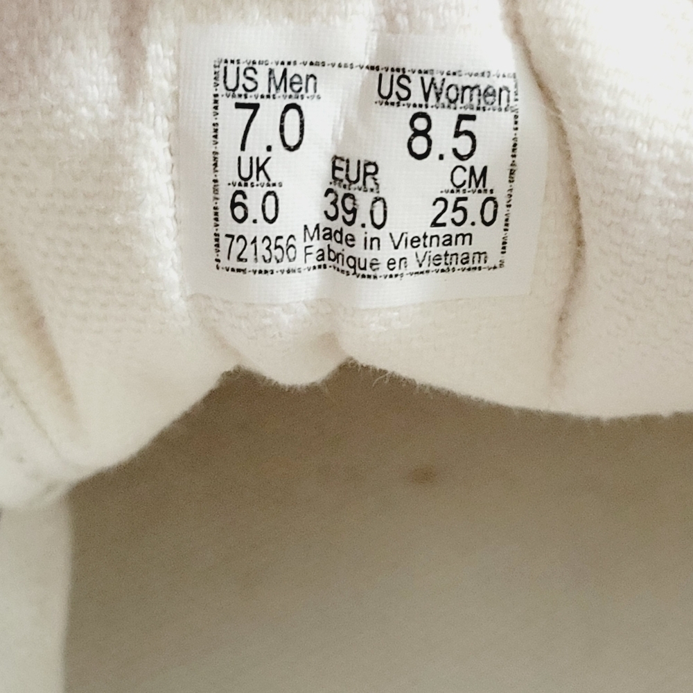 New Vans Woven Check Authentic Stackform Skate Sh… - image 7